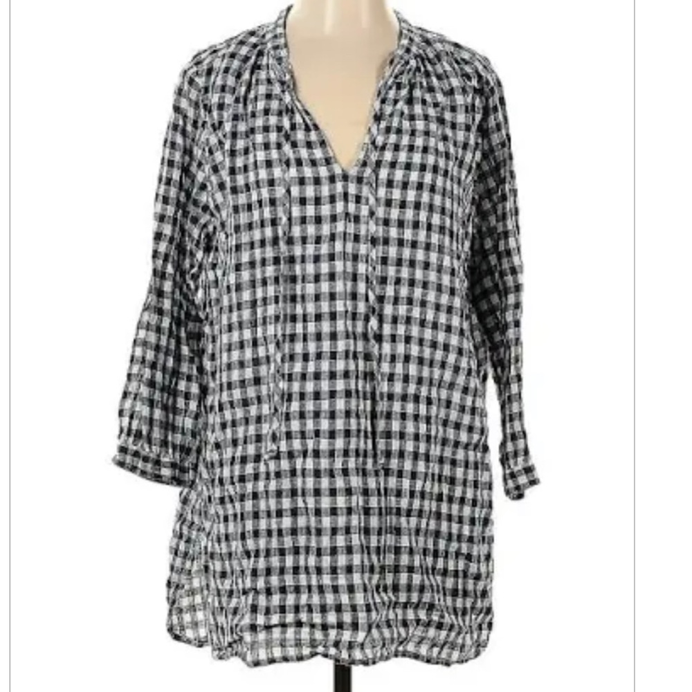 J Crew Tunic Blouse size M